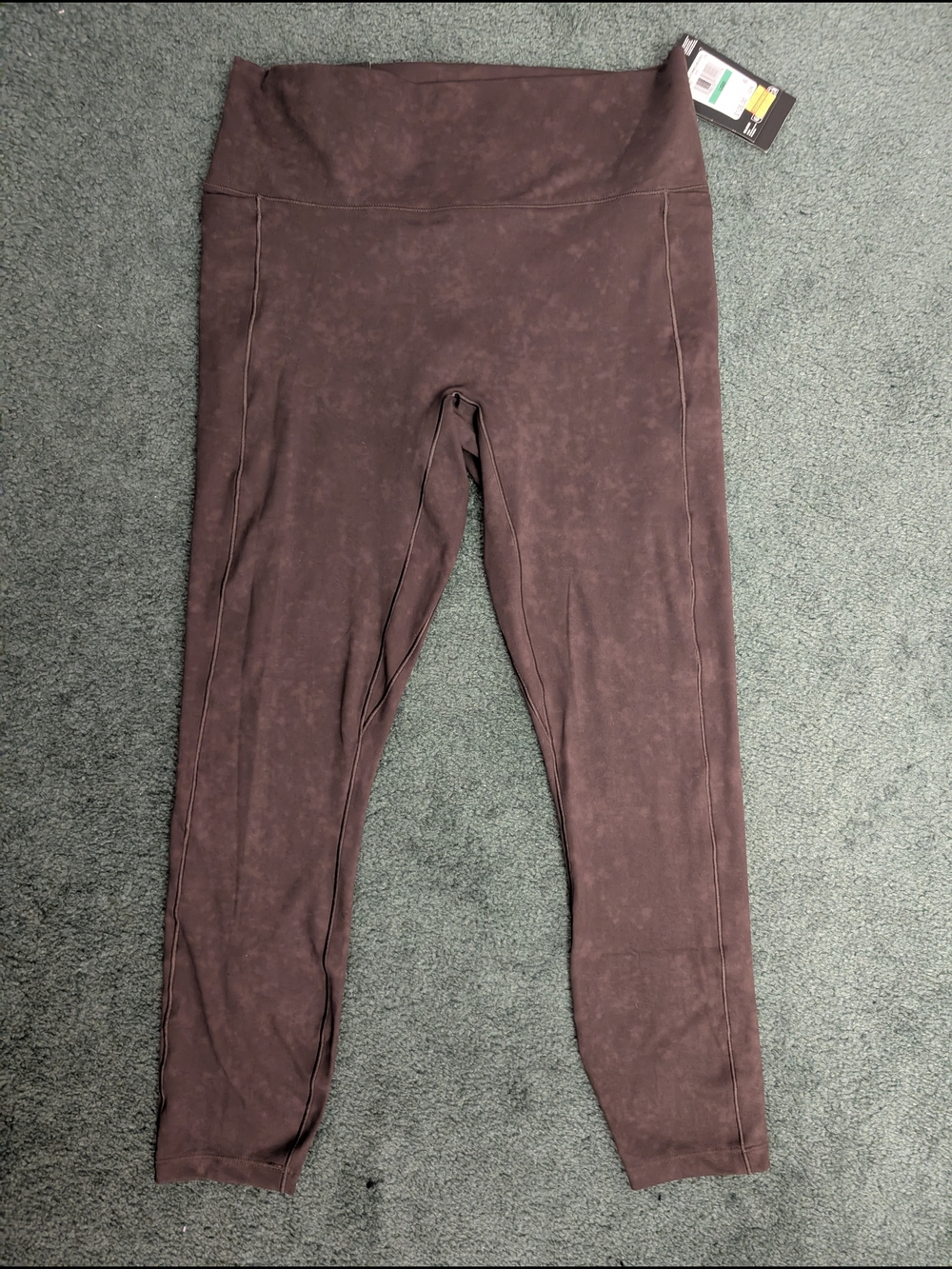 NWT Under Armour Meridian Suede Effect Leggings - Picture 4 of 9